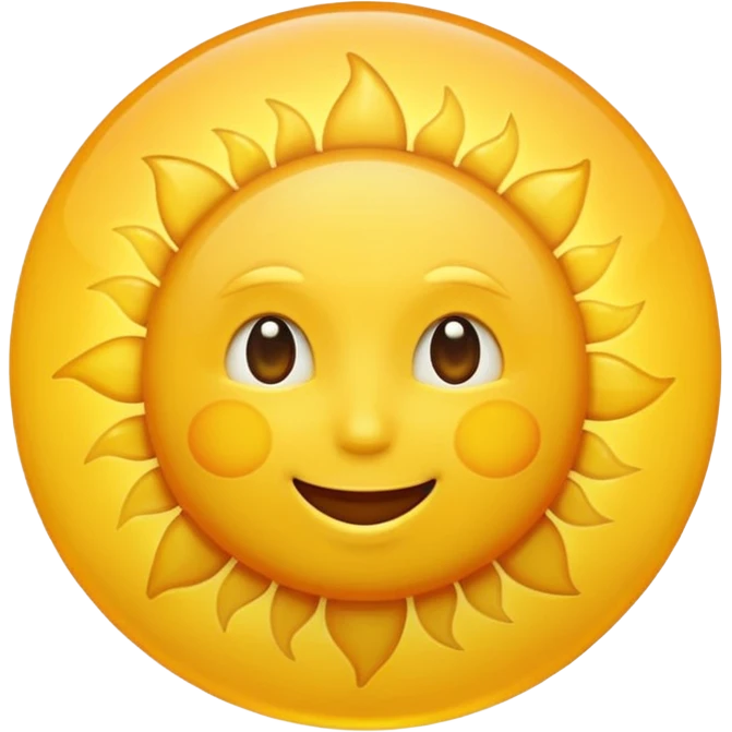 sun emoji