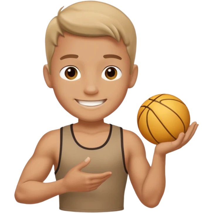 Mason6-7 holding a 41 emoji