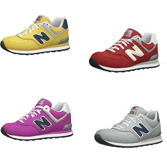 New Balance sneakers emoji
