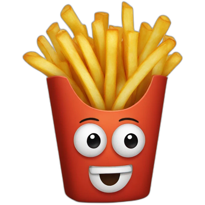 big french fries emoji