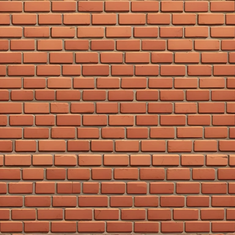 brick wall viewed from the side, perspective view emoji