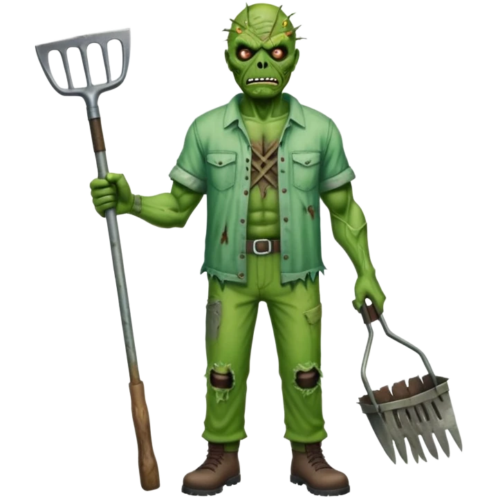 Gardener from the toxic avenger emoji