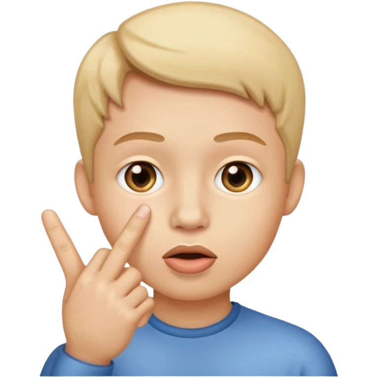 shushing finger emoji