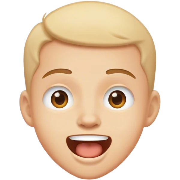 Excited face  emoji