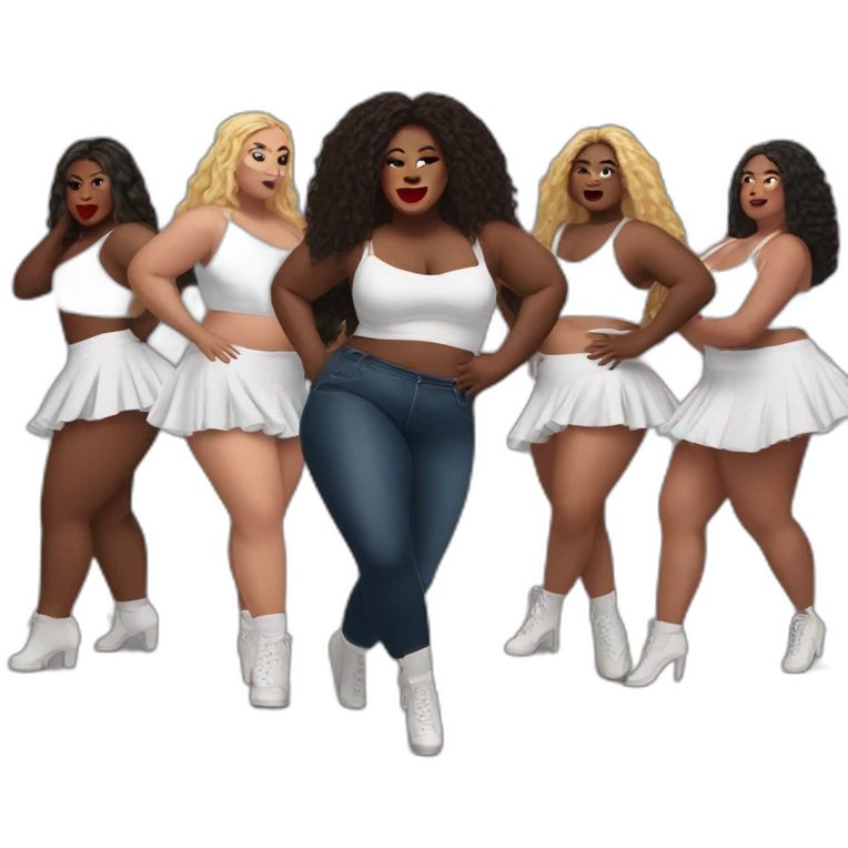 Lizzo shaming dancers emoji