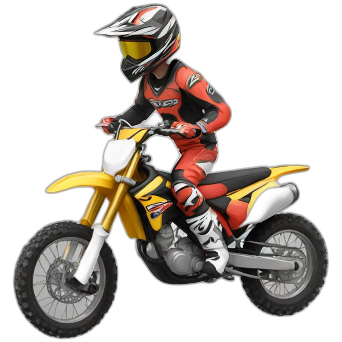 Moto cross emoji