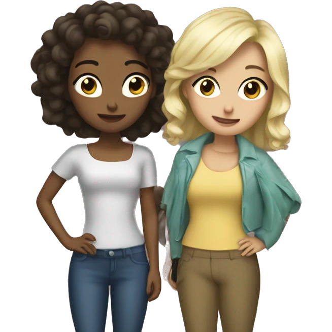 Perlas and jenny emoji