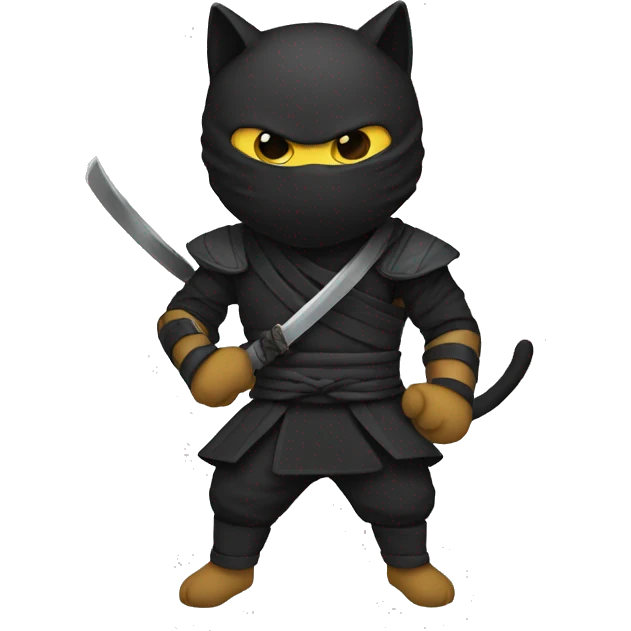 gato ninja emoji