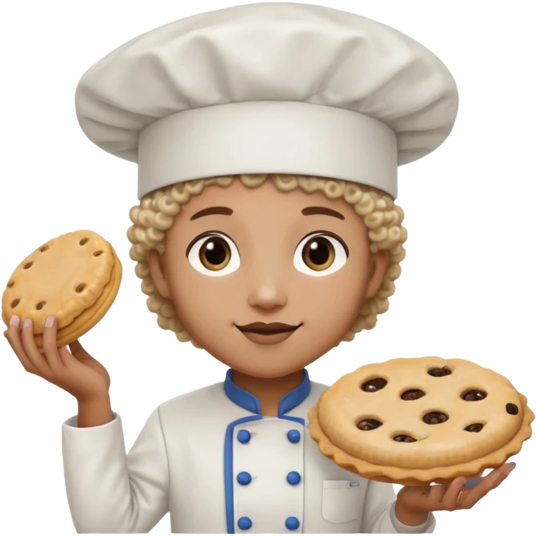 Pookie curlymoon pie emoji