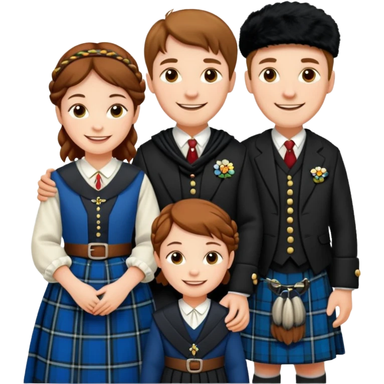 scottish family emoji