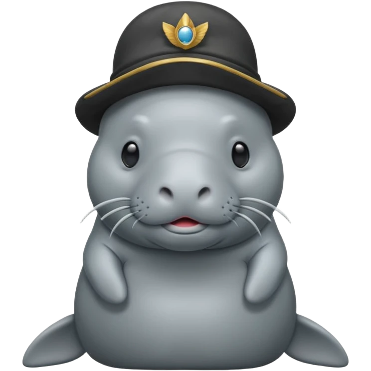 Manatee napolean emoji