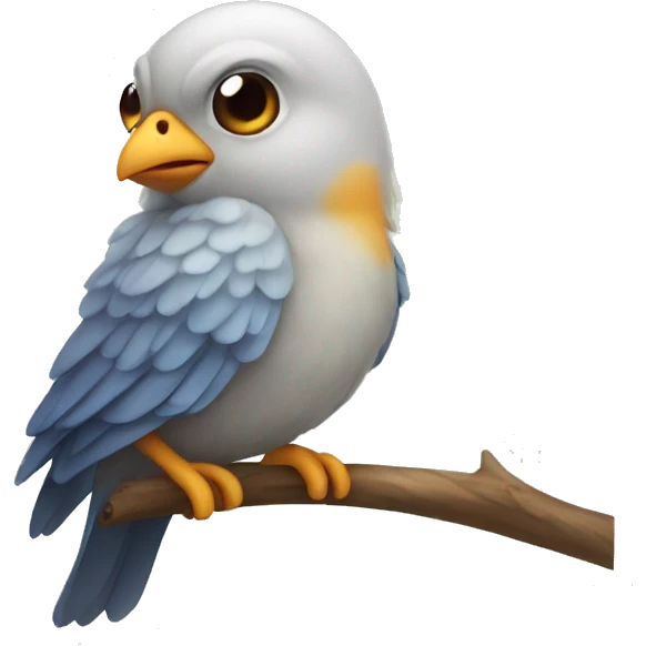 cute little bird emoji