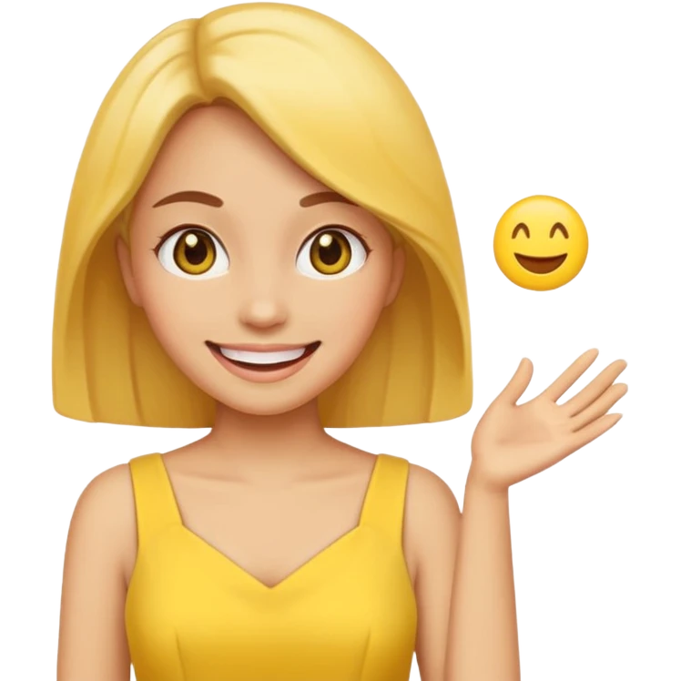 vestido de emoji mujer  emoji