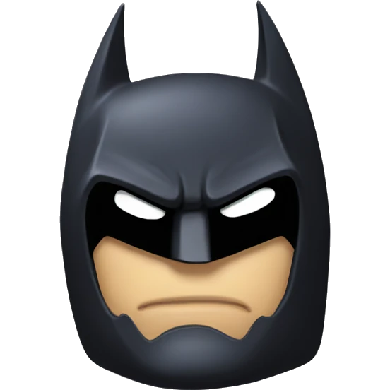 batman logo emoji