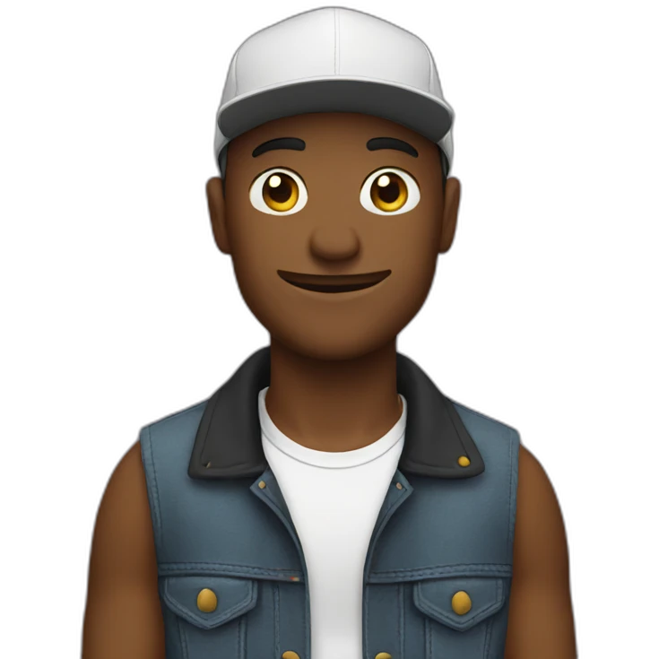 Man snapback emoji