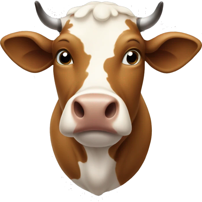 fat cow  emoji