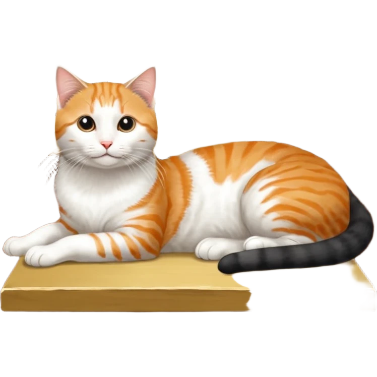 створити чарівного котика  на чотирьох лапках  махає  хвлстиком emoji