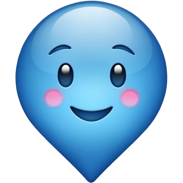Checkmark blue emoji