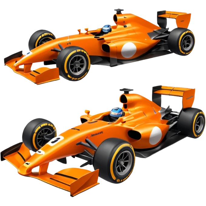 mclaren formula 1 car emoji