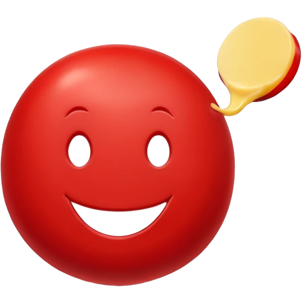 a babybel cheese with smile emoji