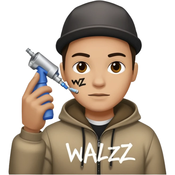 Sprays graffiti avec écris WALZ dessus  emoji