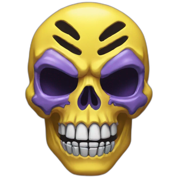 skeletor yellow skull emoji