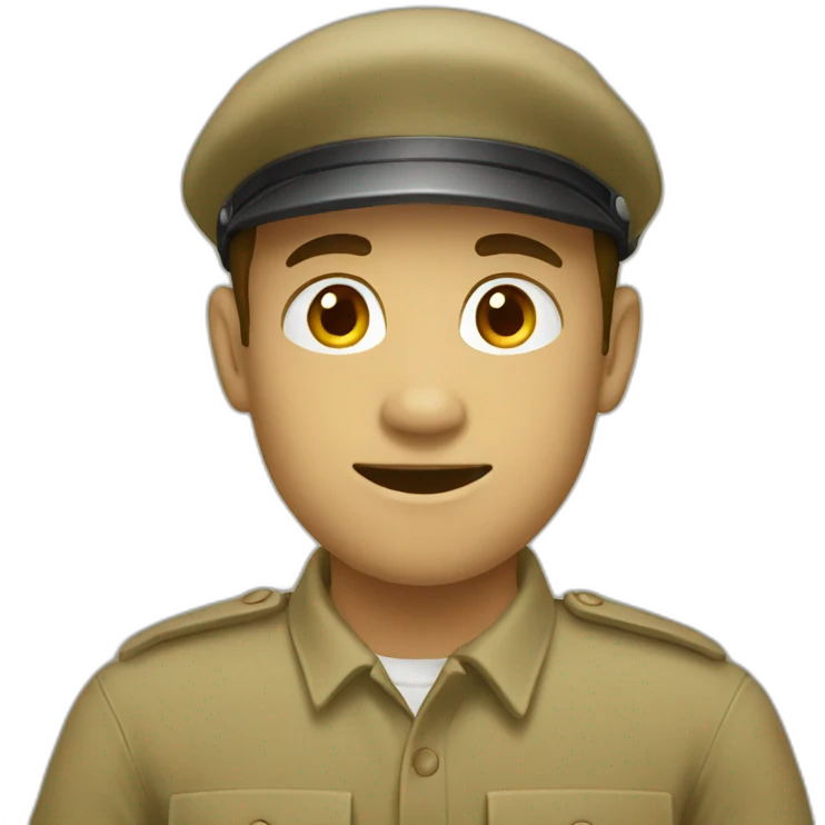 Khaki colour emoji