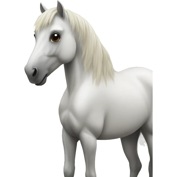 Horses on the beach emoji