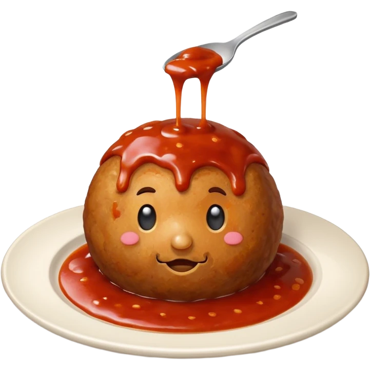 meatball restaurant emoji