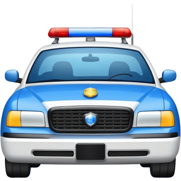 police car emoji