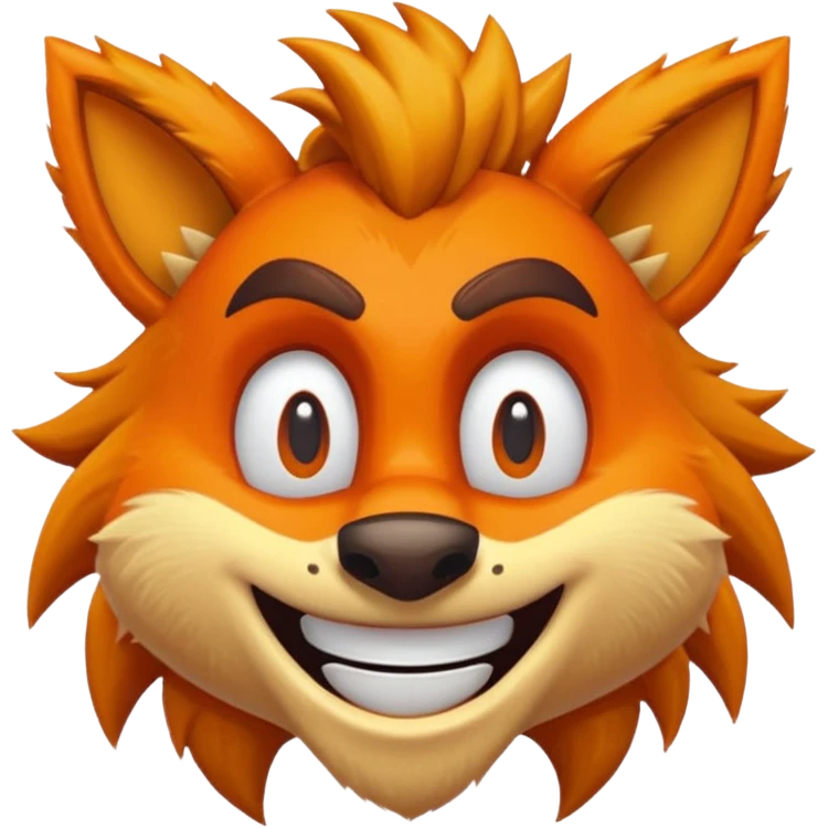 Crash bandicoot emoji