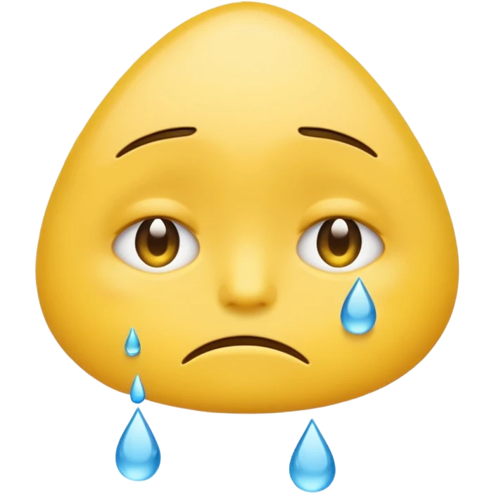 Create a very sad emoji emoji