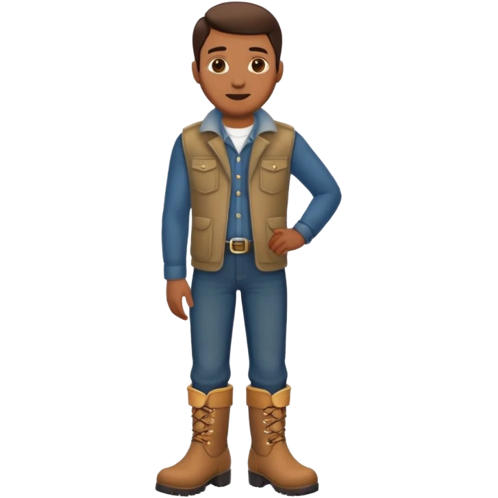 Foot man emoji