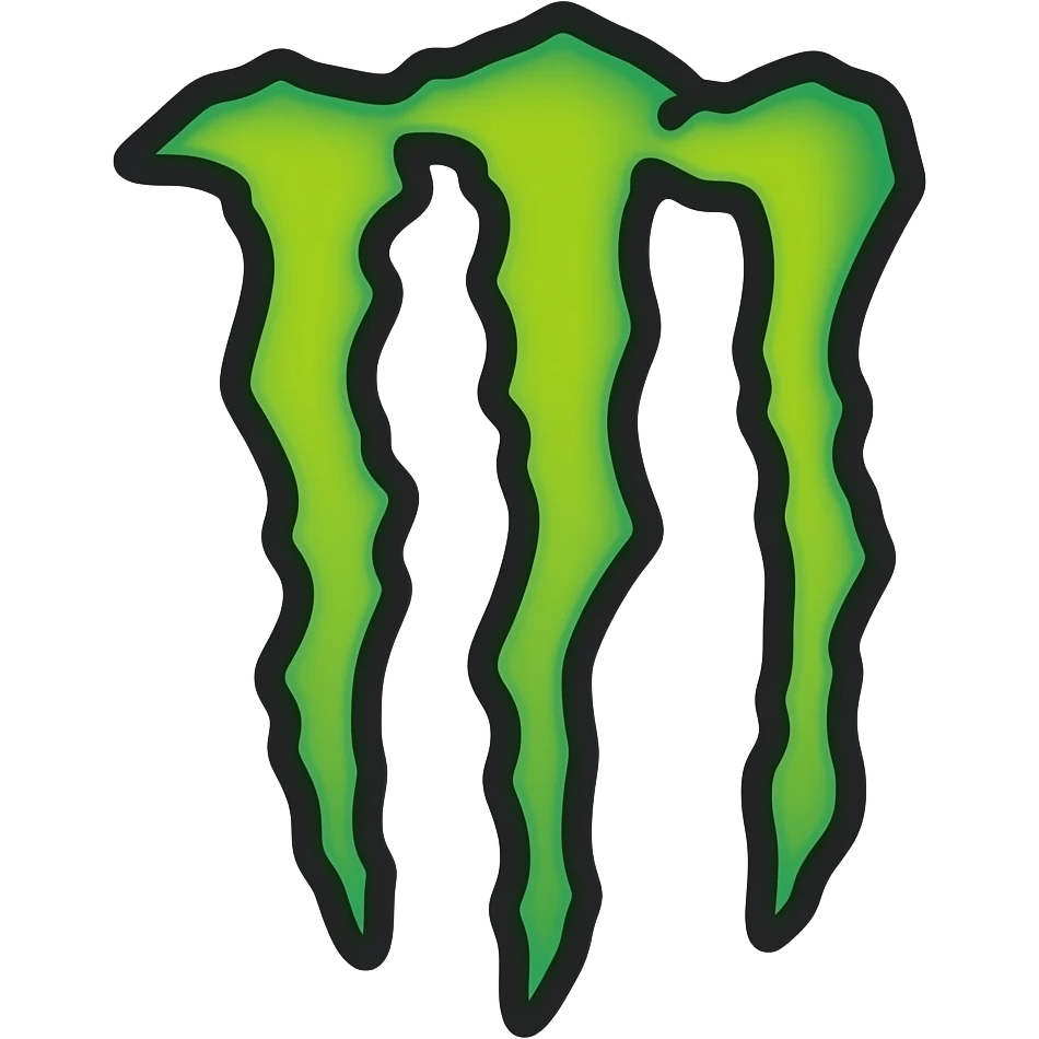 Значок энергетика energy monster emoji