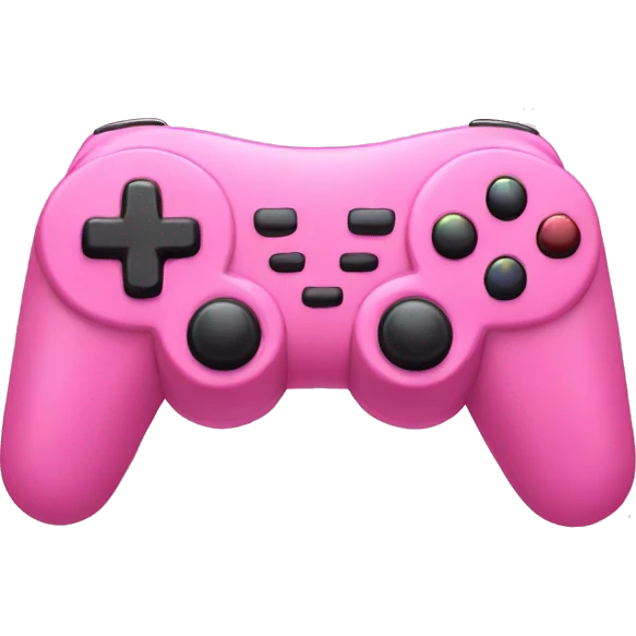 Pink controller emoji
