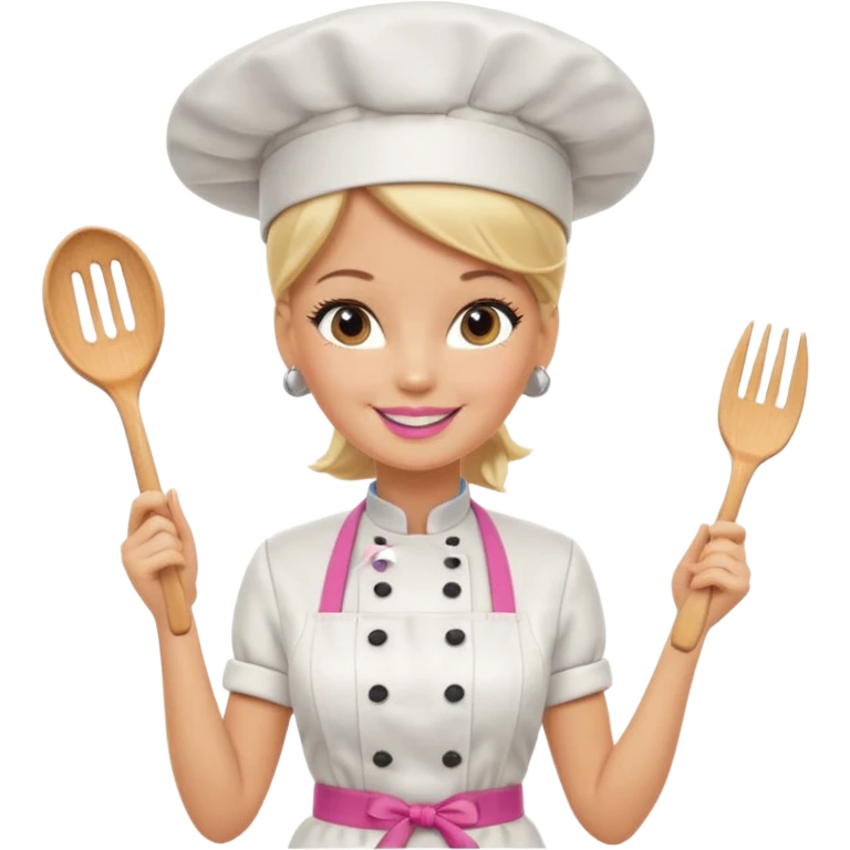 Barbie chef emoji