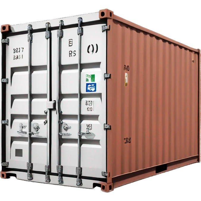 shipping container emoji
