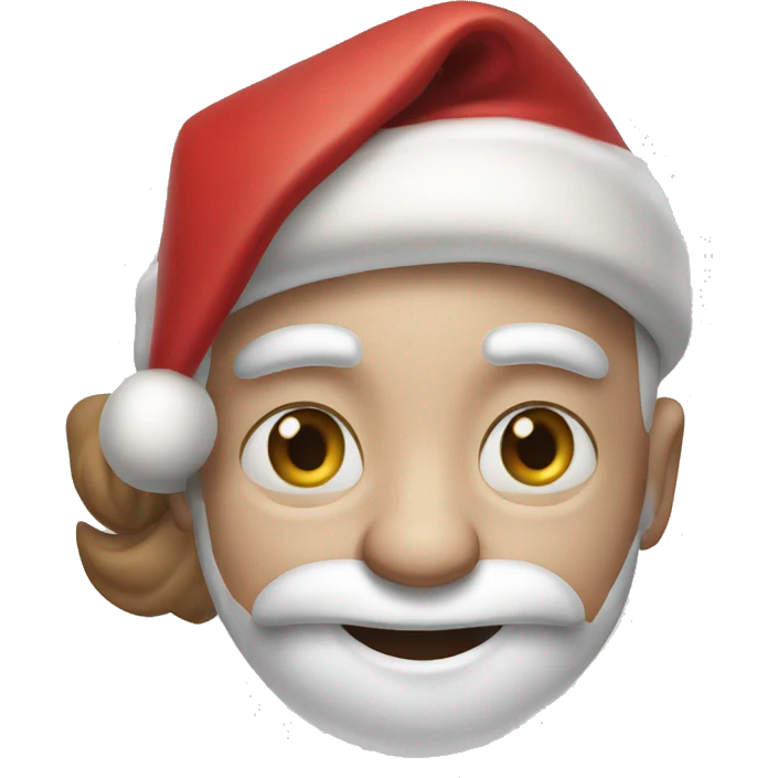 Funny Santa  emoji