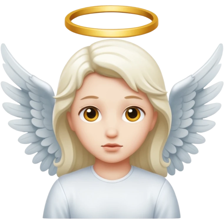 Angel with a attitude  emoji