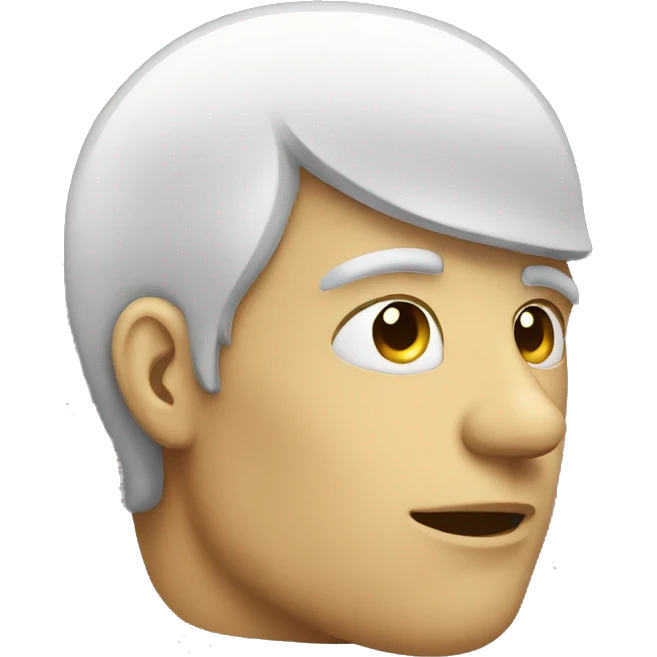head emoji thinking emoji