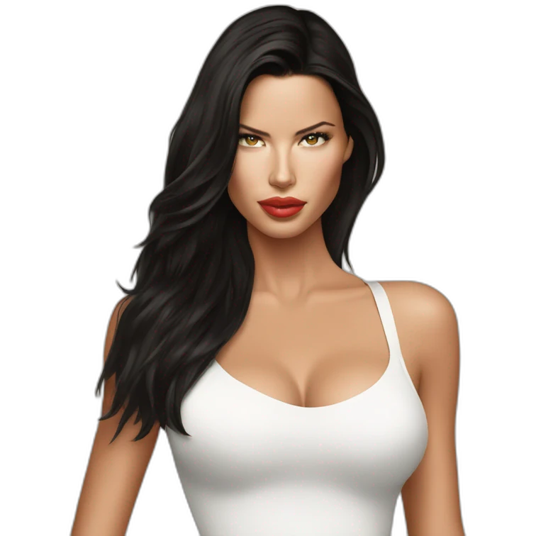 Adriana Lima emoji