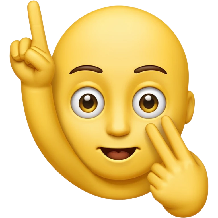 Emoji with a upward eyes doing the middle finger emoji