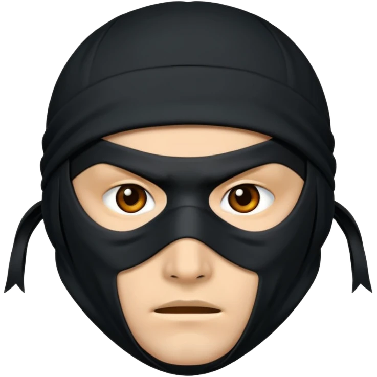 Ninja face  emoji