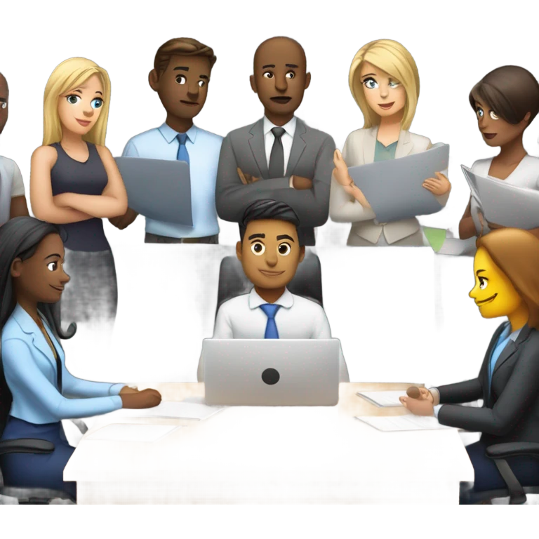 business meeting emoji