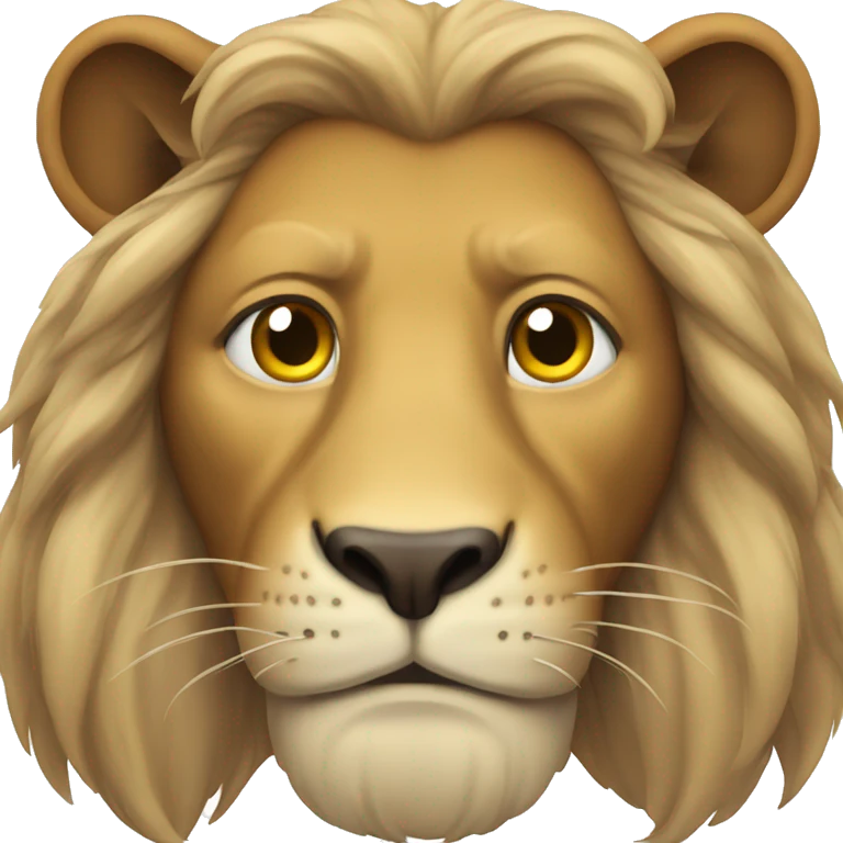 old lion emoji