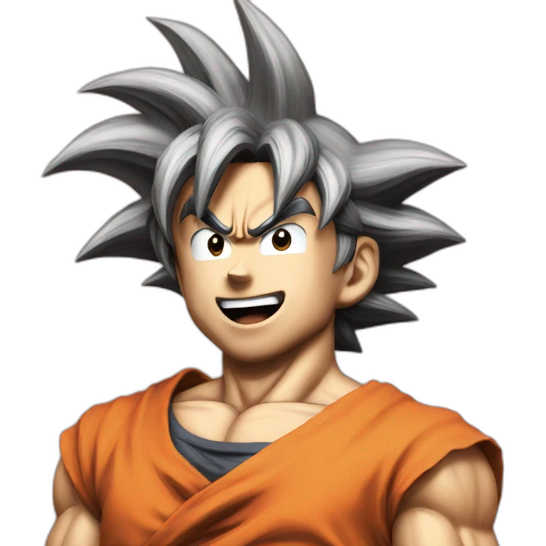 does goku clean nuts? emoji