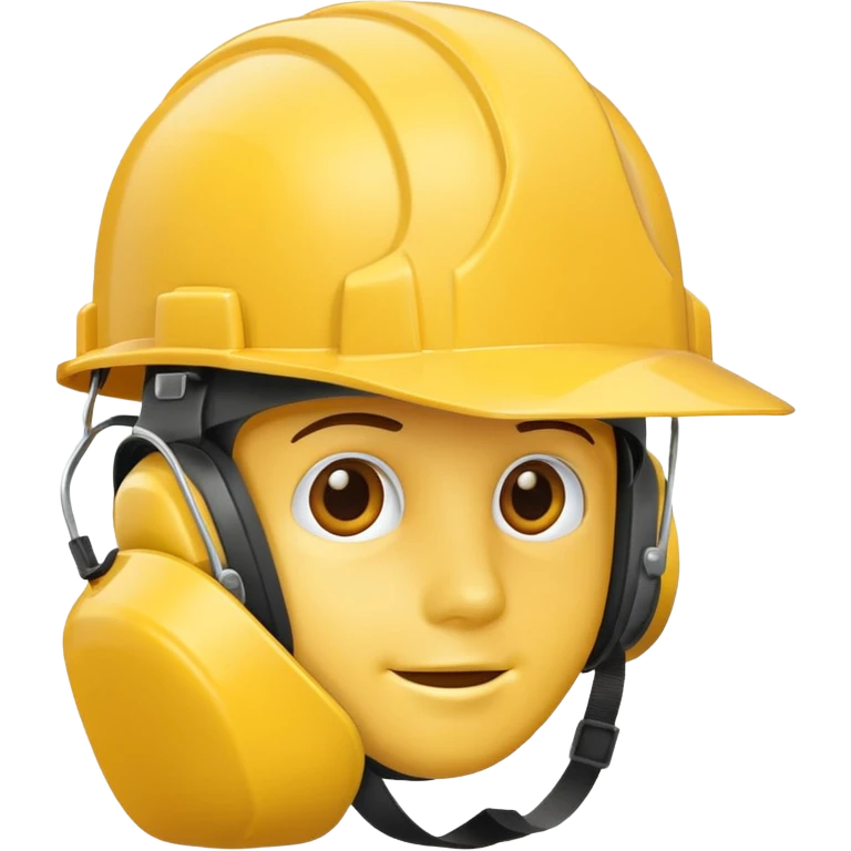yellow worker's helmet emoji