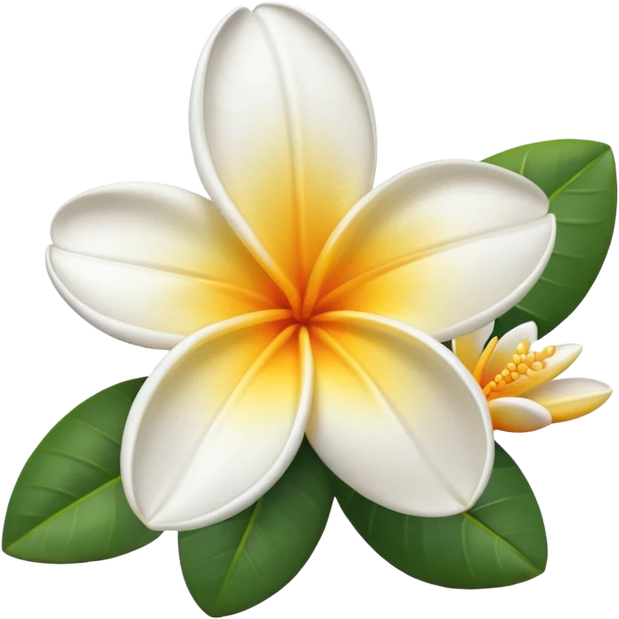 Frangipani emoji