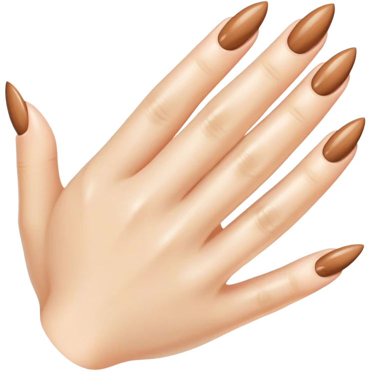 Uñas elegante emoji