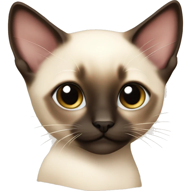Siamese kitten  emoji